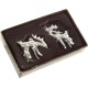 Christbaumschmuck Rentier 2 er Set