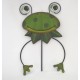 Topfstecker Frosch aus Metall