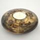 Ornament Gold Ufo Mini  Teelichthalter