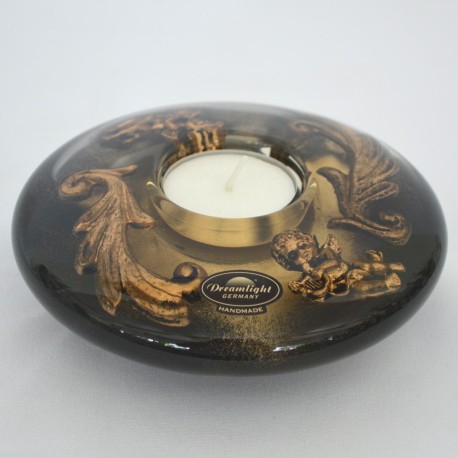 Ornament Gold Ufo Medium Teelichthalter