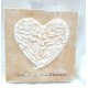 Poesie Tafel 16x16x3 cm Kunststein formano
