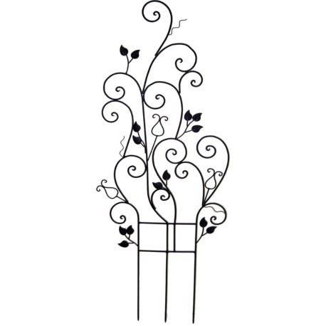 Rankhilfe Troll  142 cm aus Metall, Rankgitter