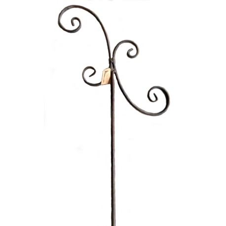 Rankstab aus Metall 182 cm hoch