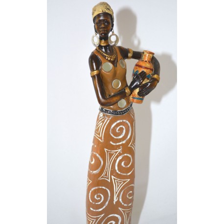 Afrikanerin Boa 30 cm Skulpture
