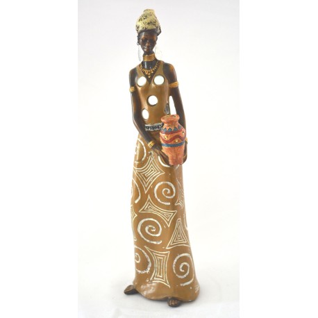 Afrikanerin Boa 30 cm Skulpture
