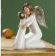 Engel Mutter und Kind kniend / stehend