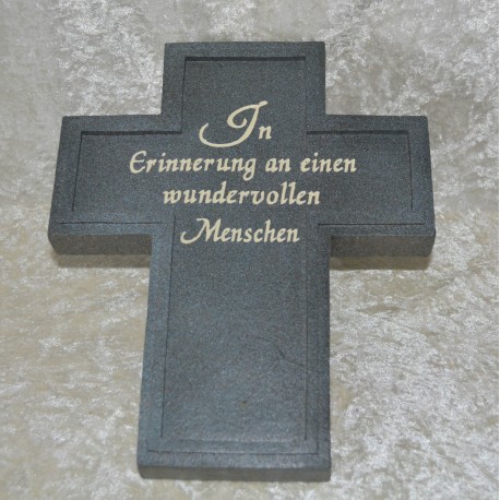 Grabschmuck Kreuz - In Erinnerung ..
