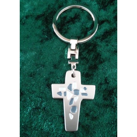 Schlüsselanhänger Kreuz Gilde ca. 7 cm