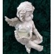 Engel mit Teelichthalter Grabschmuck
