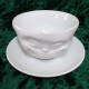 Kaffeetasse weiß 200 ml mit Gesicht grinsend