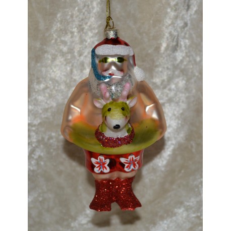Christbaumschmuck Weihnachtsmann 13 cm