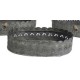 Tablett Zinkgrau oval 24 cm