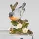 Vogel auf Ast sitzend 9 cm