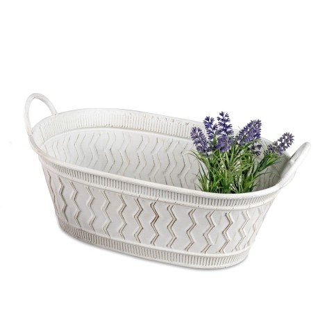 Pflanztopf Rom 36 cm dunkel brüniert
