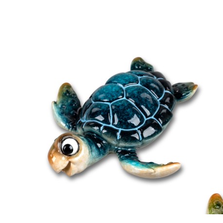 Schildkröte aus Keramik mit Magnet
