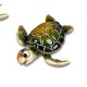 Schildkröte aus Keramik mit Magnet