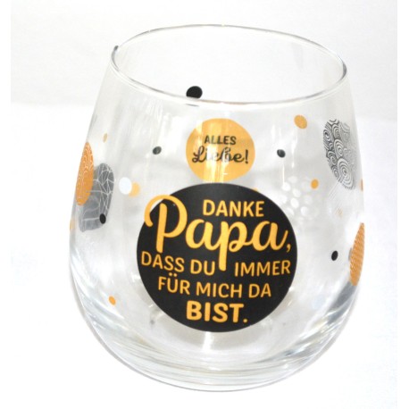 Glas mit Spruch "Mama ist die Beste..."