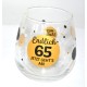 Glas mit Spruch "Auf die nächsten 40 Jahre  ..."