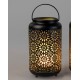 Laterne / Lampe LED aus Metall 20 cm