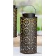 Solar Lampe LED aus Metall 17 cm