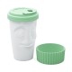 To Go Becher weiß 400 ml Gesicht Lecker Mint