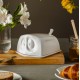 Butterdose weiß versteckt für 250 g Butter
