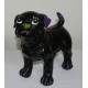 Minimops 23 cm grau patiniert