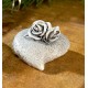 Grabschmuck Deko Rose 6 cm