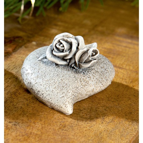 Grabschmuck Deko Rose 6 cm