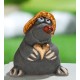 Maulwurf Buddy 6 cm mit Hut und Herz