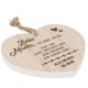 Deko Herz aus Holz Liebe Mama .....