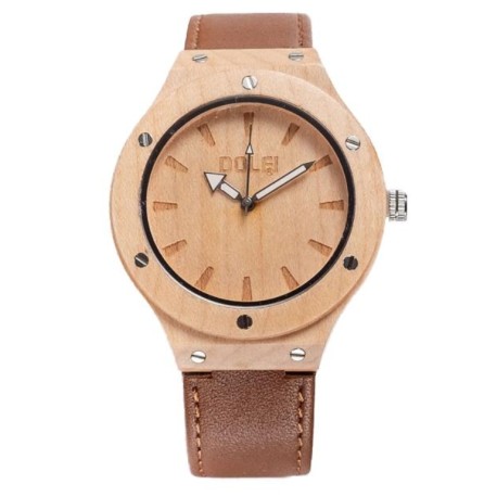 Armbanduhr Holli von Dolfi mit Stoffband braun