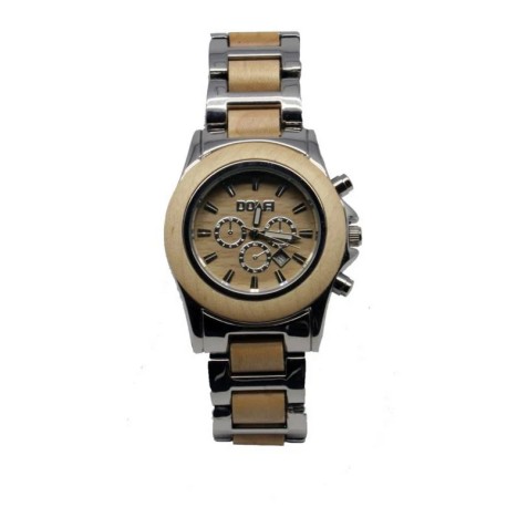 Damenuhr Dakota Holz-Metall